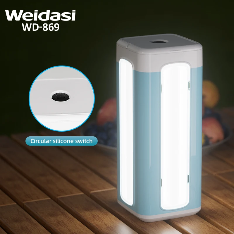 Outdoor LED 80w Emergency Lamp Lithium Battery IP65 Rechargeable Led Portable Emergency Light 1000LM