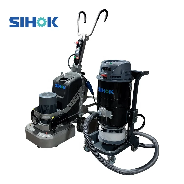 Wholesale SHCG-600 580mm concrete floor grinder machine terrazz floor polisher 220v 380v 7.5kw floor grinding machine