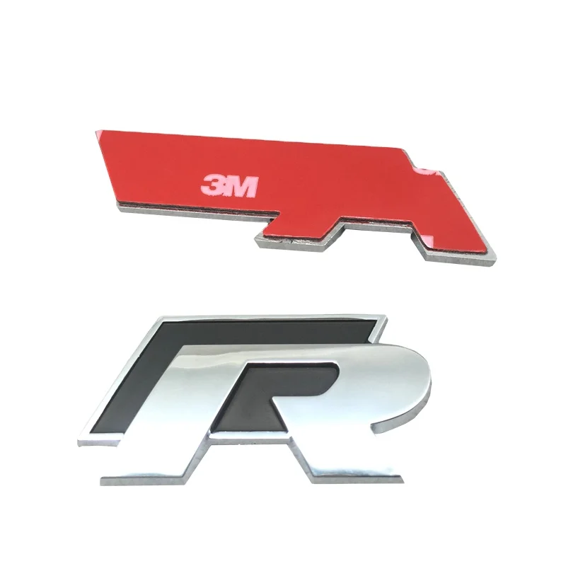 Wholesale Custom various metal R line car badge/r-line emblem/rline sticker
