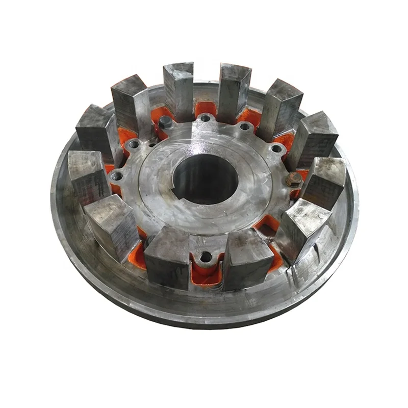 Custom Forged Alloy Steel Elastic Drive Shaft Coupling Flexible Coupling Rubber Block Coupling