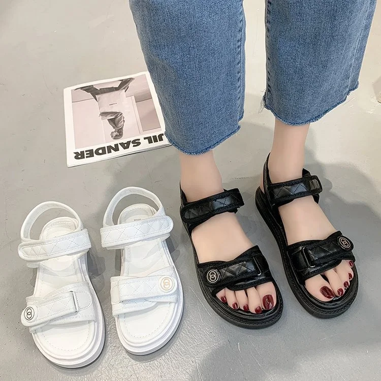 2023 new fashion summer flat sandals women luxury designer sandals Flat Sandals