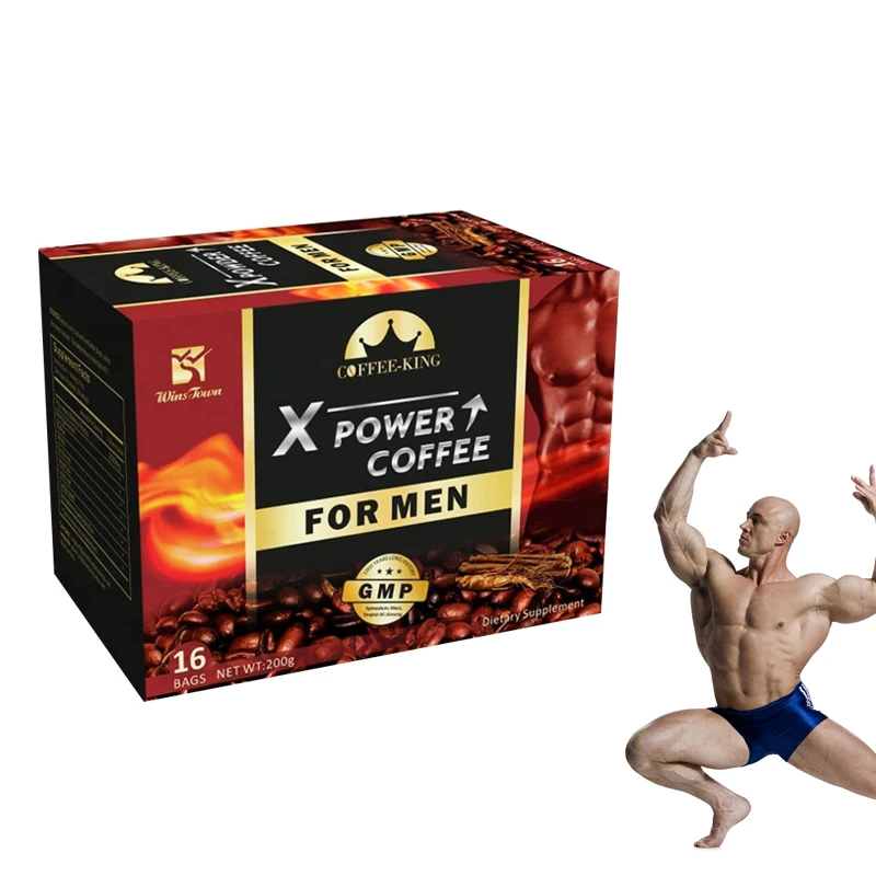 Мужской Кофе с почечной макой улучшает сексуальную жизнь мгновенный черный кофе