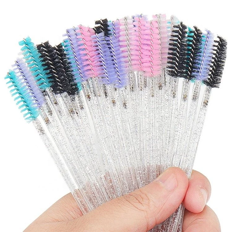 2024 Hot Sale Micro Disposable Extension Eyelash Brushes Individual Applicators Mascara Brush