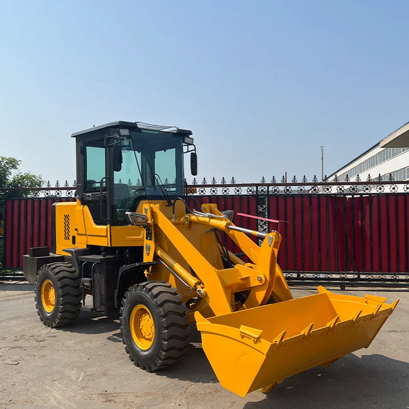 China Supplier Fast Loading Speed Hopper Loader Chinese Wheel Loader Construction Loader Machine