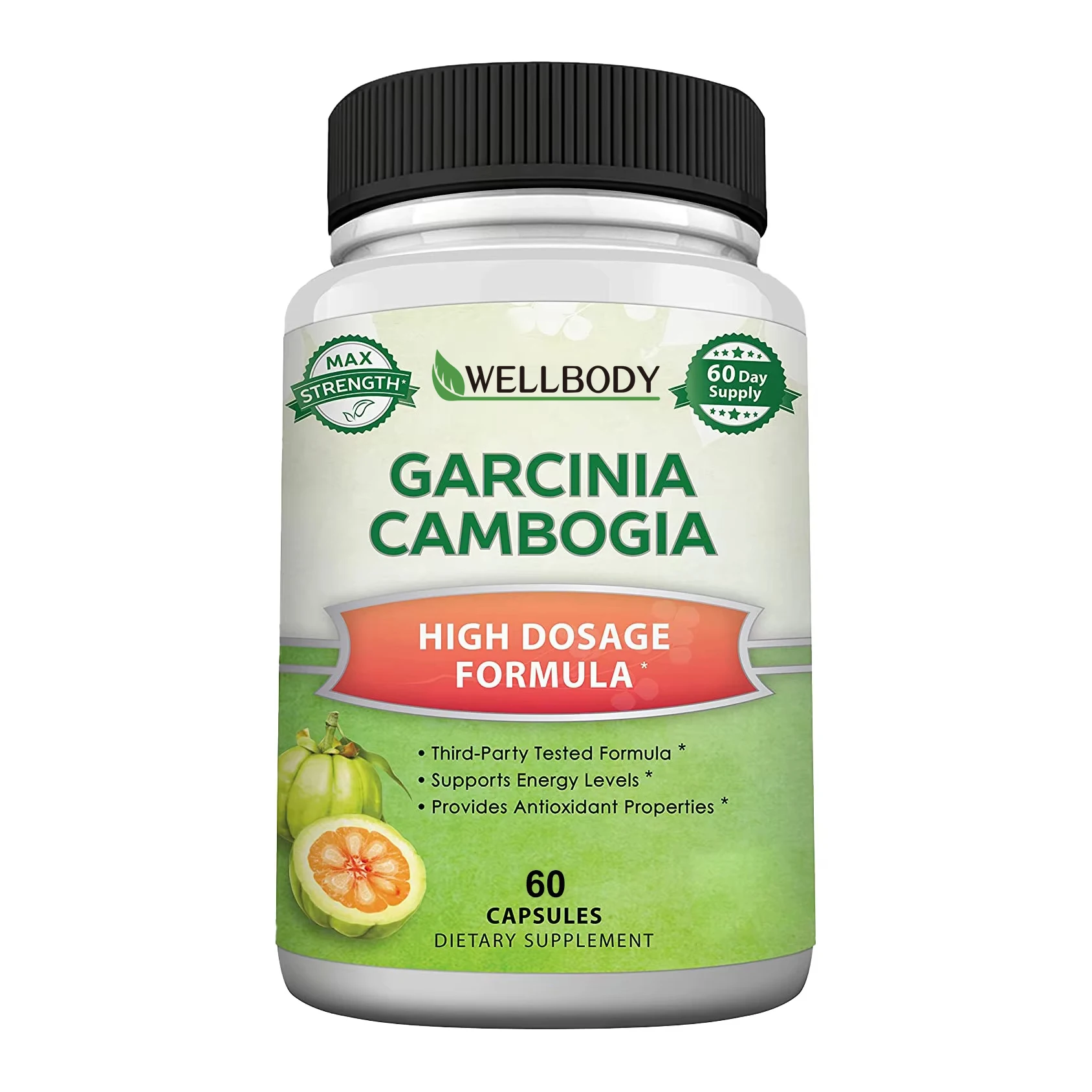 WELLBODY custom logo wholesale price Garcinia Cambogia extract slimming capsules for weight loss fat burner diet capsules