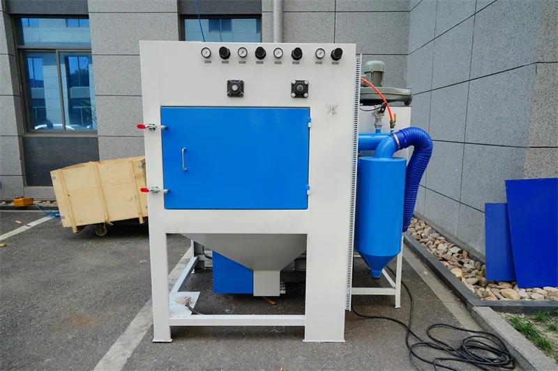 850L Automatic and Manual Blasting Gun Rust Remove Sand Blaster Machine