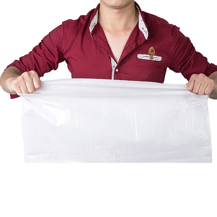2024 new design 10 5kg 25kg 50kg 100kg white pp woven bag polypropylene bags for Sugar Salt Feed Seed Corn Grain Rice Flour bags