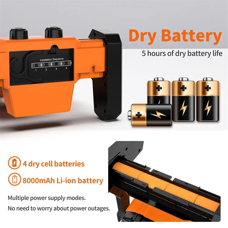 Rechargeable Outdoor Camping Fan with Led Light 8000mAH Portable Battery Operated Industrial Camping Floor Fan