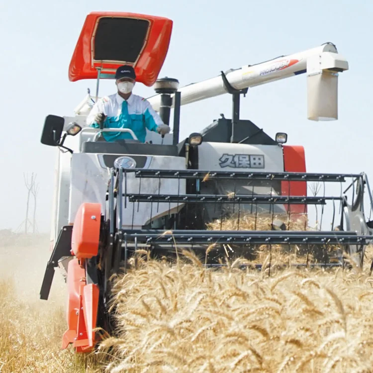 Уборочный комбайн KubotaPRO1008Q Kubota цена в Индии небольшой уборочный для риса и