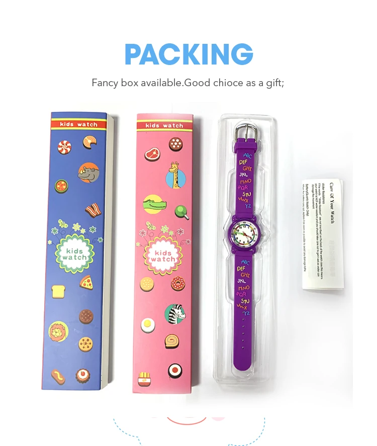 Universe High Quality Ultra-thin Ribbon Children Watch Cartoon Quartz Watches Boys Watches
