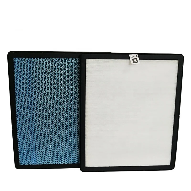 Supply Air Filter Photocatalyst PP Corrugated Air Filter Fan Blue Cold Catalyst Air Cleaner Mesh From Chinese Factory