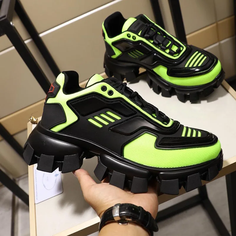 2024 New High Quality Fashion Brands Cloudburst Thunder Black Sneakers Men Light Weight Cushioned Closed Toe Canvas Upper