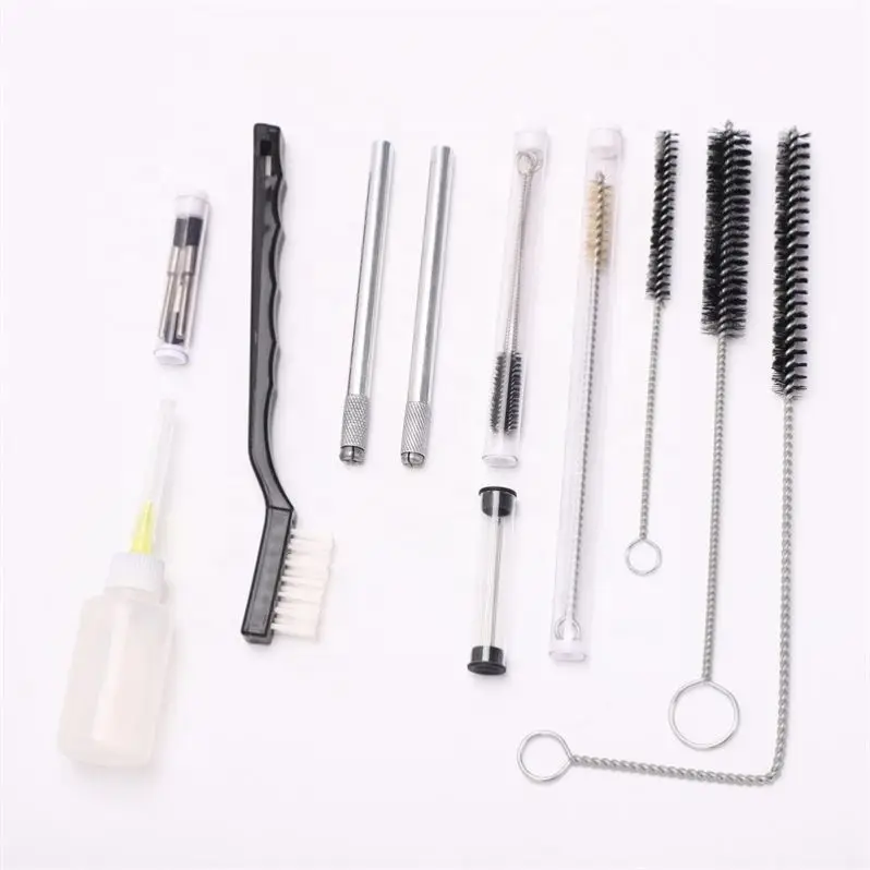Professional 22PCS Air Spray Gun Maintenance Kit Cleaning Brush Tools Repair Tool Kit with Storage Case
