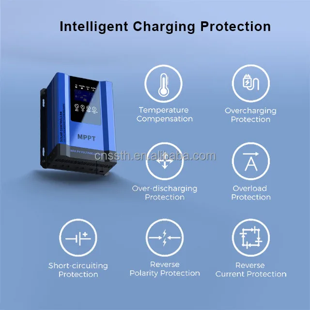 Mppt Solar Charger Controller 12v24v36v48v 96V Max Pv Input 230v Lithium Battery  Epsolar