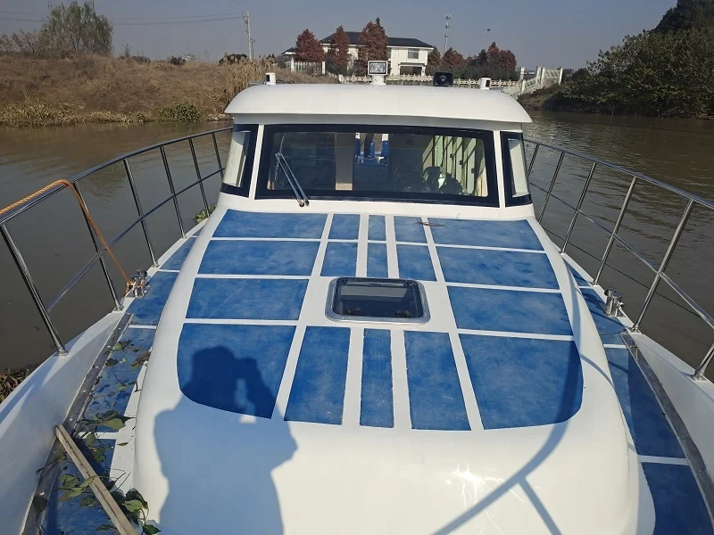Grandsea 17m Fiberglass Ferry Boat Sea River Passenger  Boat for sale transportation boat