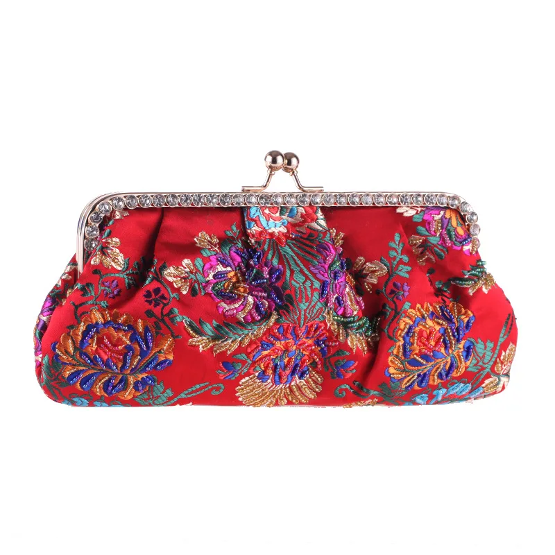 Queen Tote Bags Fashion Women Shoulder Tassel Embellished Chinese Ethos Crossbody Custom Ethnic Purse Gift Handbags for Ladies