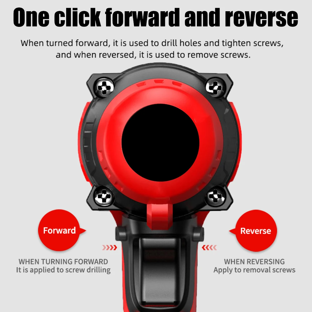 SENGXIN Original 21v Cordless Max Torque 90n.m Lithium Battery Drill Professional Power Tools 13mm Hand Drill