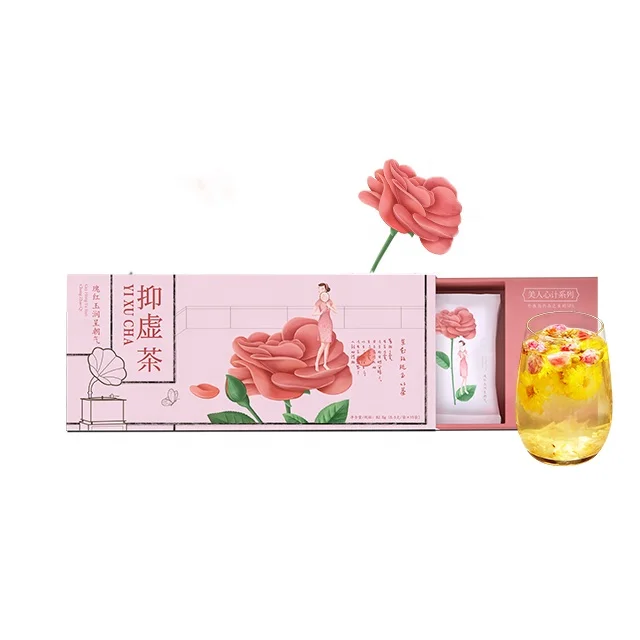 Chrysanthemum Rose Chamomile Health Care Natural Herbal Tea, Flavor Tea, Flower Tea