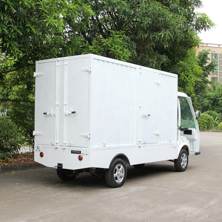 Low Speed Electric Truck Cargo 900KG Loading Capacity Smart Electric Pickup For Sale