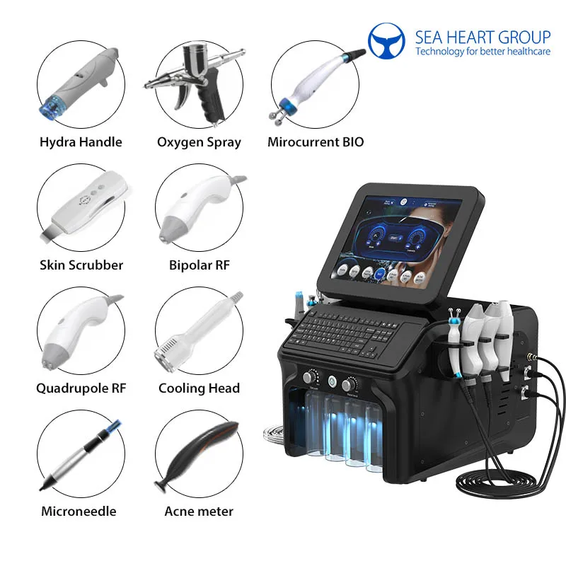 High Quality desktop dermabrasion jet hydro-dermabrasion face deep cleaning machine hot sale