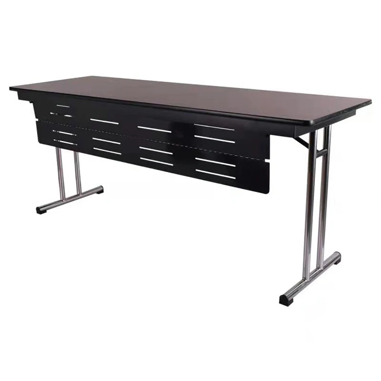 Modern Office Room Simple Design Mobile Metal Folding Training Room Conference Table And Chairs