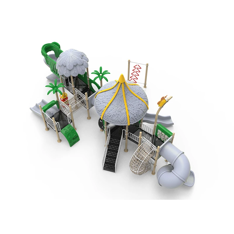 COWBOY children park playground equipment manufacturer outdoor swing and slide play set