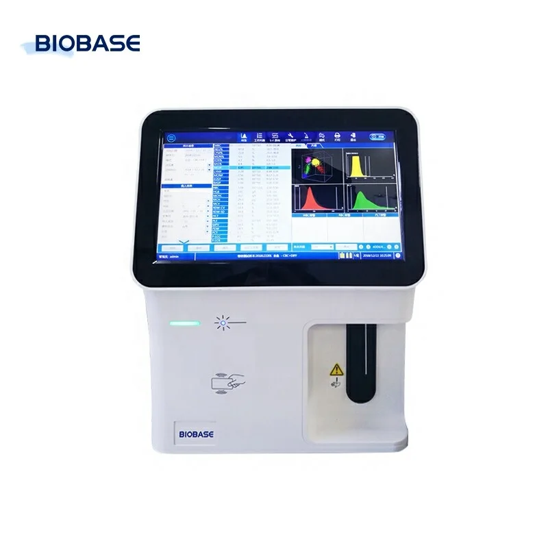 BIOBASE Hematology Analyzer 5 Part Hematology Analyzer With Free Hematology Reagent for Hospital