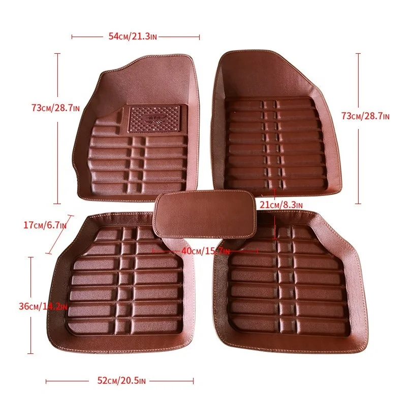 
High Quality Universal eco friendly 5d floor mat for car 