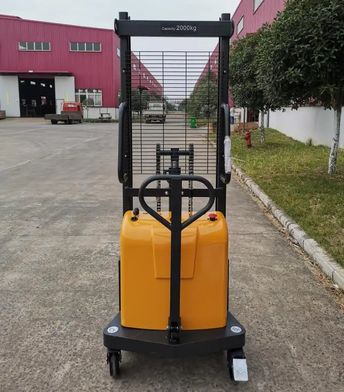 HaizhiLi Handling Equipment Factory offer 1000kg 1.6M good quality material handling equipment semi electric stacker