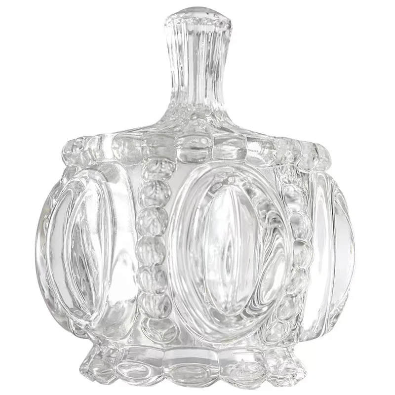 Elegant Vintage Best Selling Household Wedding Decoration Kitchen Home Glass Storage Candy Jars