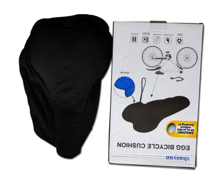 Amazon, новый дизайн, гелевая Подушка на сиденье для горного велосипеда, мягкое седло для велосипеда, аксессуары, чехол на седло