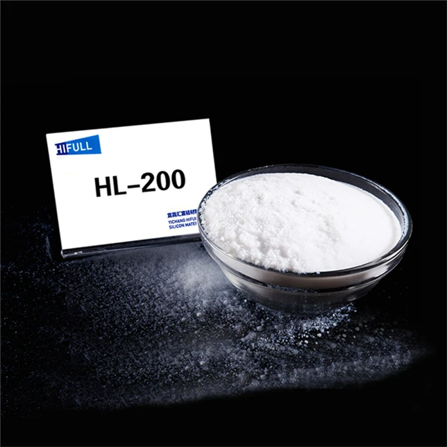 Hydrophilic Fumed Silica HL-200 good reinforcement Silicon Dioxide for Improving dielectric properties