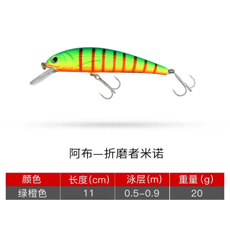 100% Original  abu garcia veritas Tormentor Floating 20g Olta Malzemeleri  Freshwater Spinning Fishing  Baits