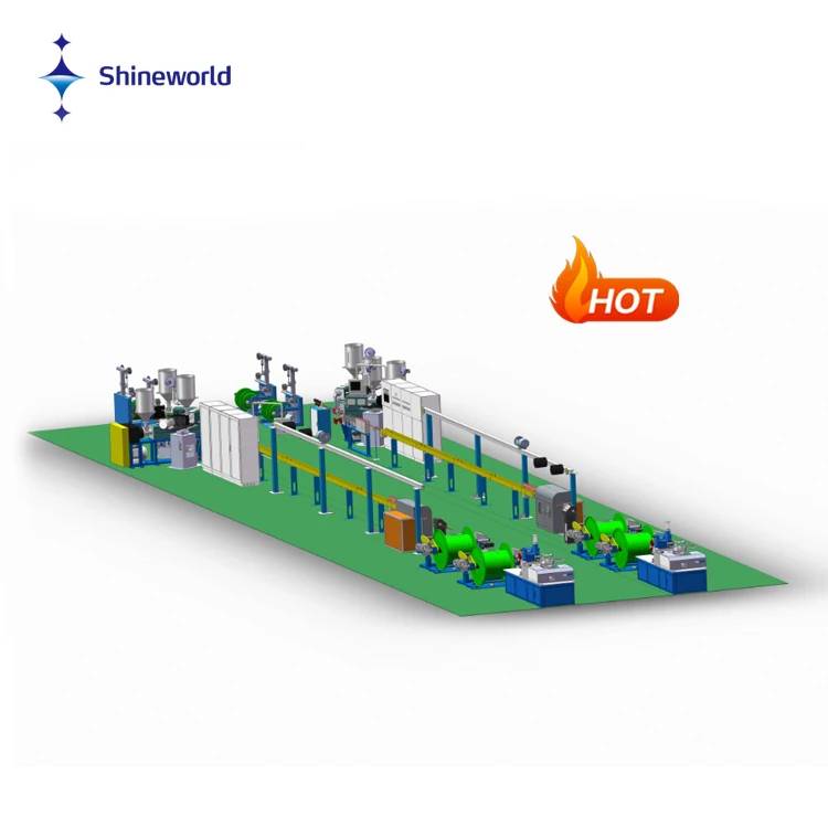 Shineworld Provides One-stop Wire and Cable Insulation/Sheath Production Line, Cable Making Machine and Plant Turnkey Project