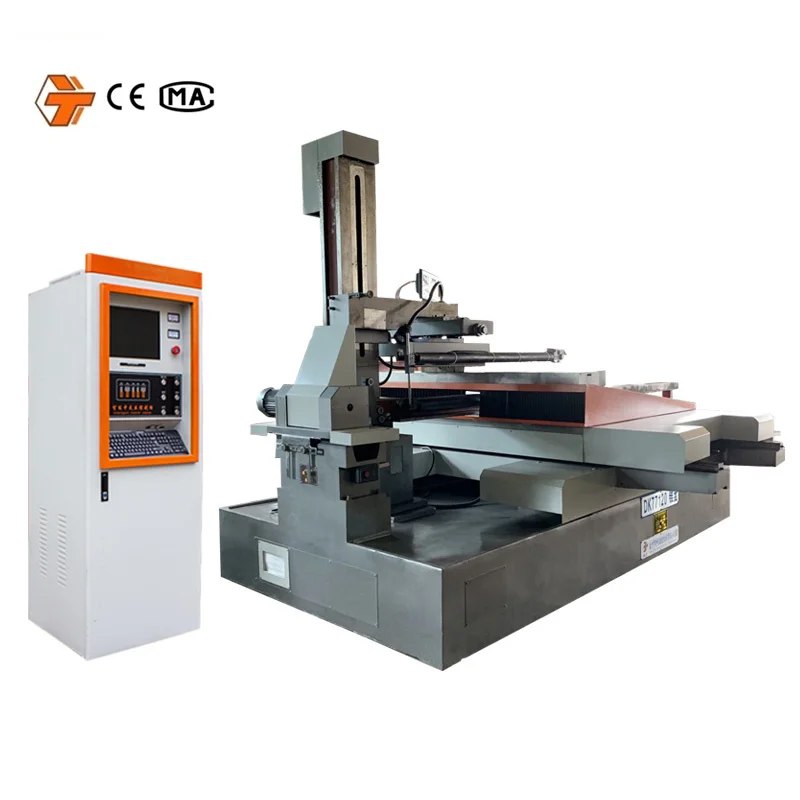 1200*1400 mm heavy duty cnc wire cut edm machine DK77120