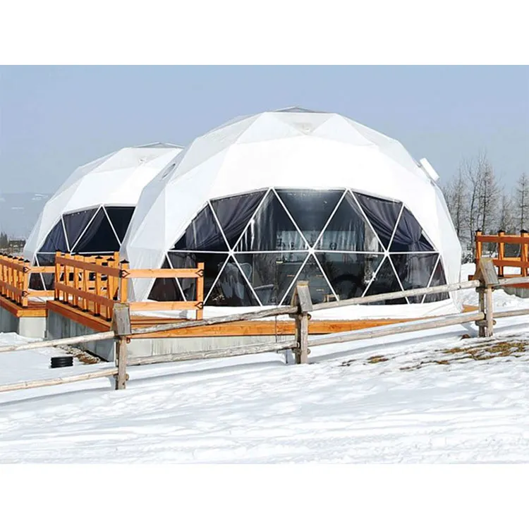 3m 4m 5m 6m 7m 8m igloo dome geodesic dome tent house for outdoor glamping