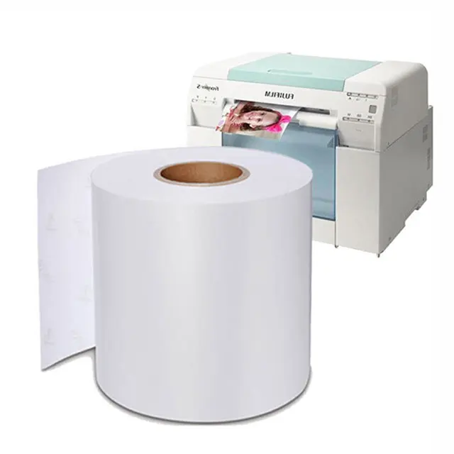 Premium Photo Paper glossy/Satin/lustre  Photo Paper for Inkjet Printer  with Fujifilm DX100 Minilab Photo Paper