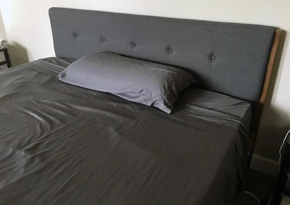 4 Pcs 100% Bamboo Sateen Weave Bed Sheet Set