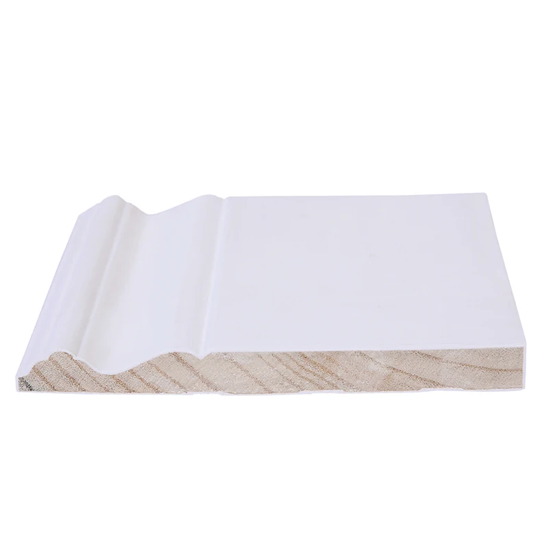 Factory direct sale gesso white primed wood lining board wainscoting wall board
