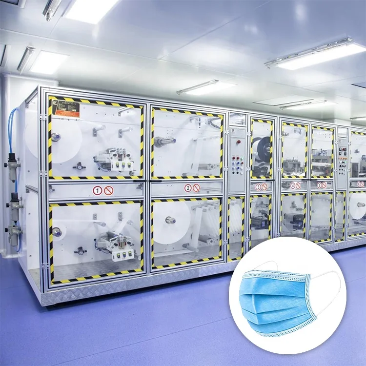 PEIXIN цена полностью автоматическая медицинская хирургическая на плоской подошве 3 одноразовая медицинская маска с тремя складками по производству мадицинских масок