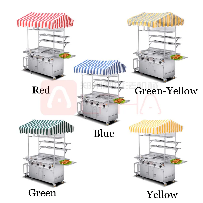 food cart double decker