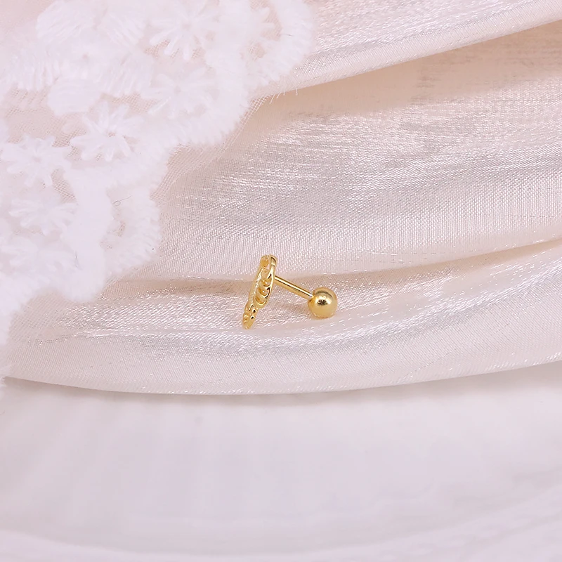 CANNER 2021 Special Design 925 Silver Women Ear Studs Body Piercing Jewelry Scorpion Earrings