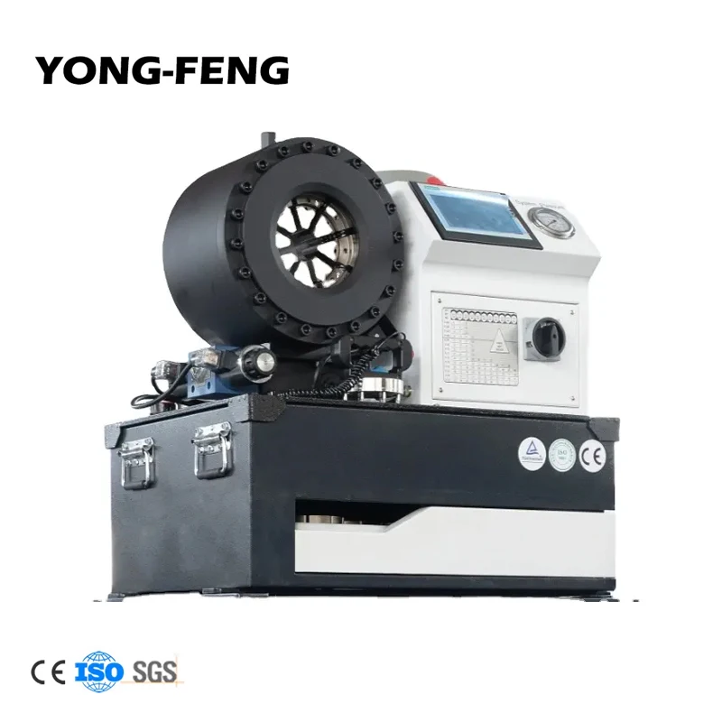 Original Brand New Y120D Hydraulic Hose Crimper With Dies Large Diameter YONG-FENG 120D Hydraulic Hose Crimp Machine