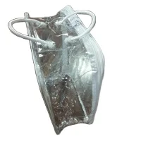 Clear PVC Zipper Blanket Packaging Bags with Handle Carried Bed Sheet Pillow Bag
