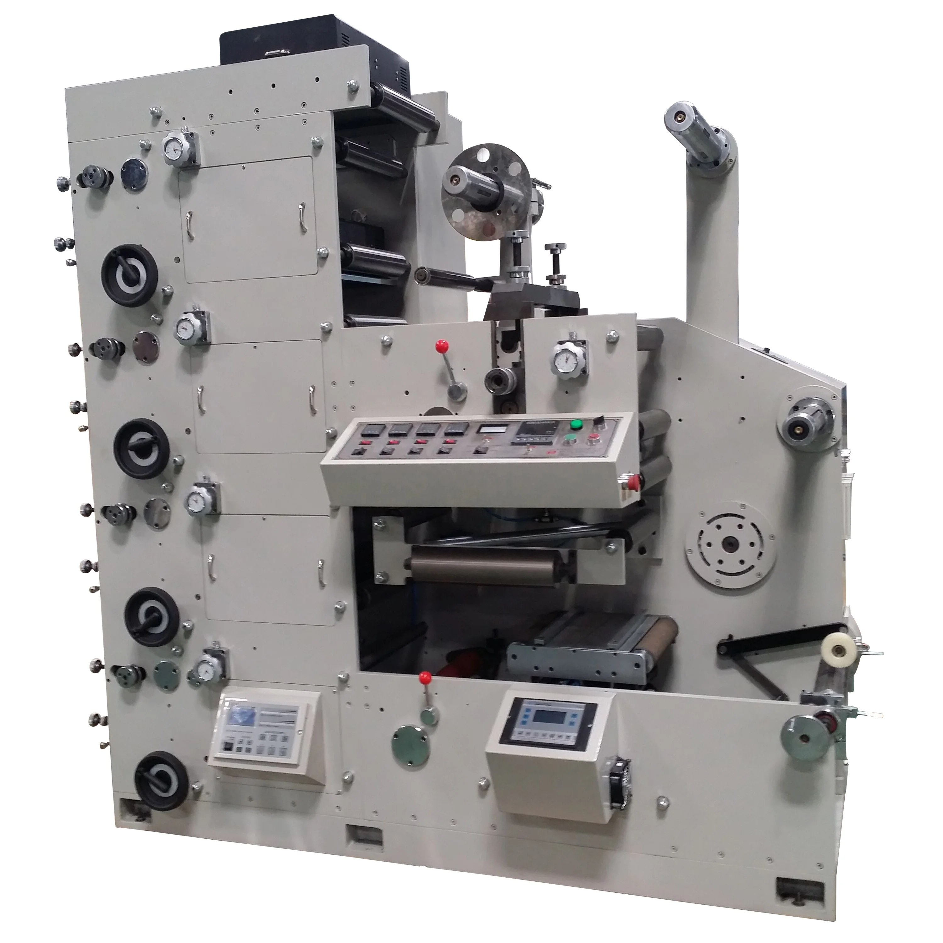 DBRY320-4C стек тип этикетки пластиковые мини-Малый ручной флексографическая печатная машина