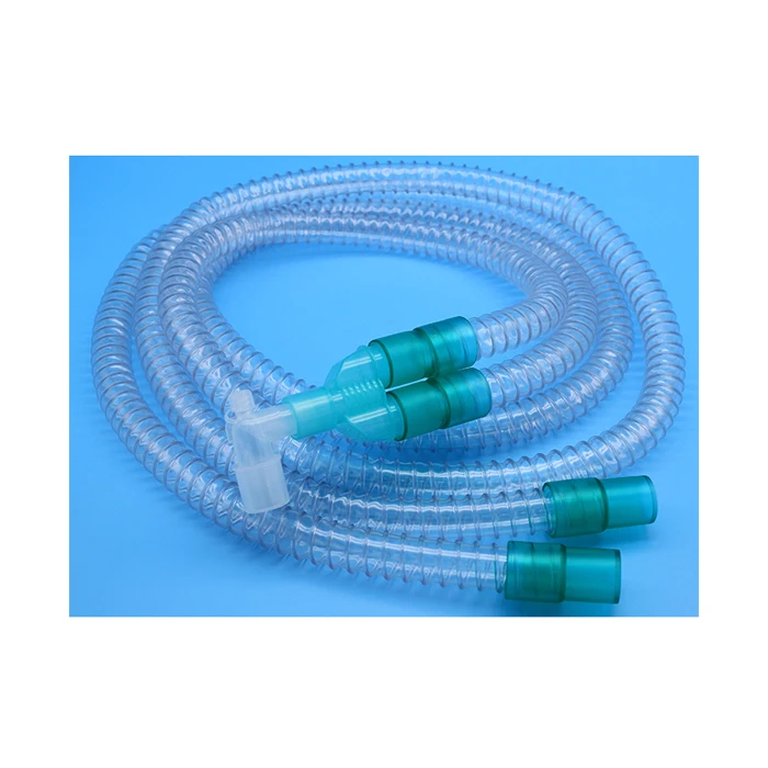 Breathing Circuit Tube (Smooth bore PVC) Wholesale PVC,PC, Silicone, PE Breathing Circuit Tube