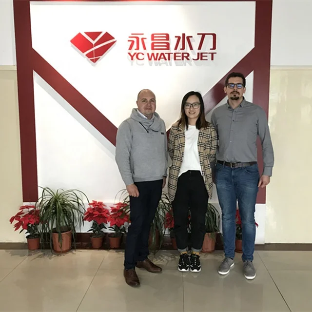 3000mm*8000mm Large Gantry Type Water Jet Cutting Table