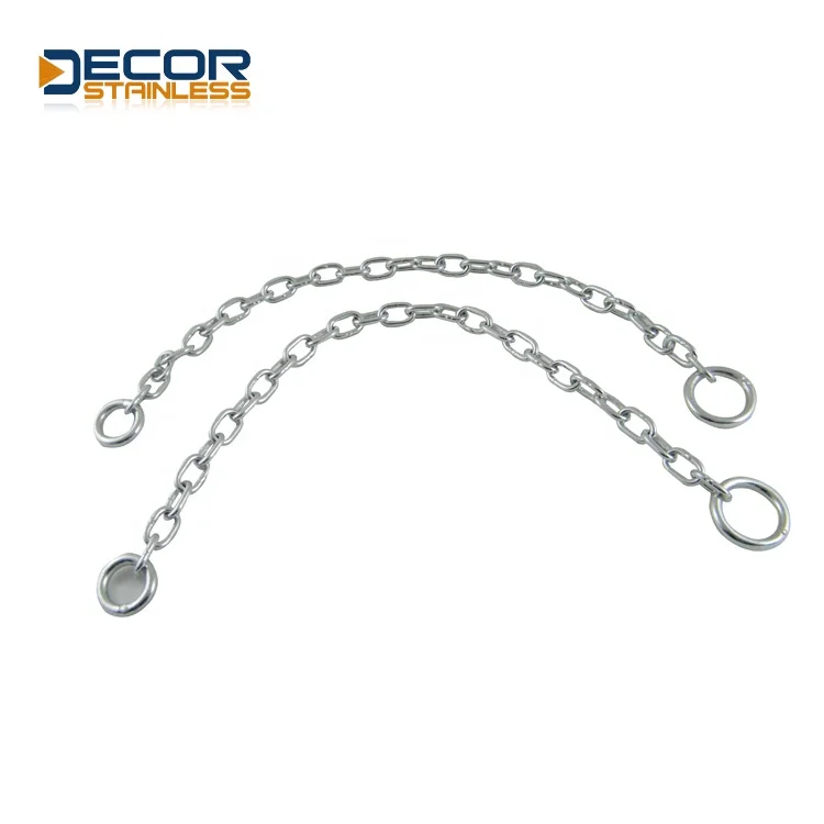 Various specifications Hight strength and polished stainless steel New Latest Design link chain