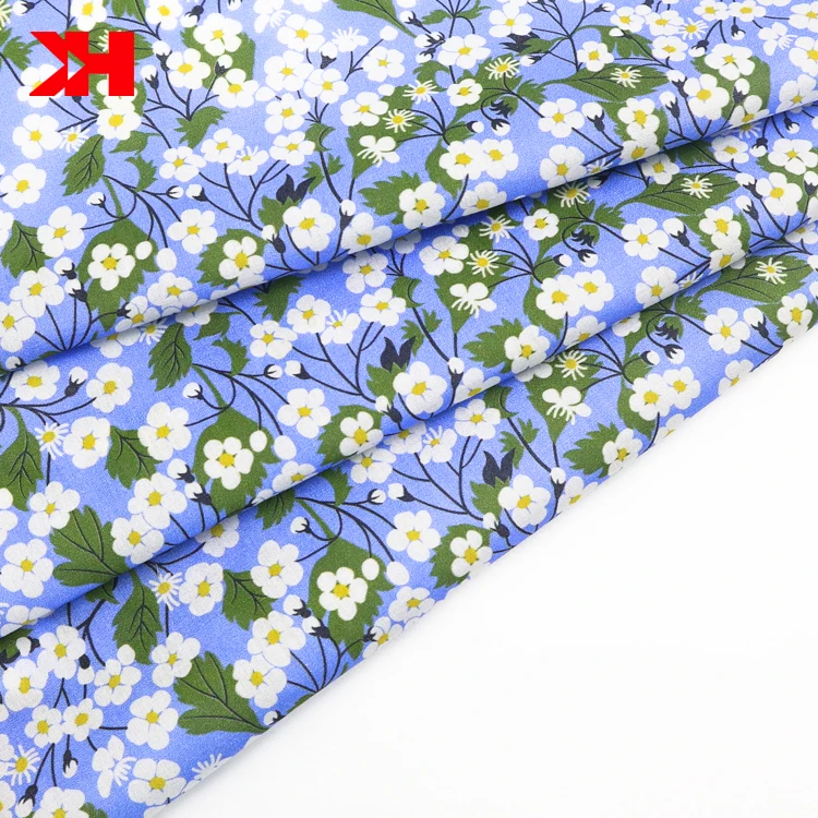 Kahn popular design cotton printed tissus custom digital printing tana lawn liberty fabric for kids dress garment