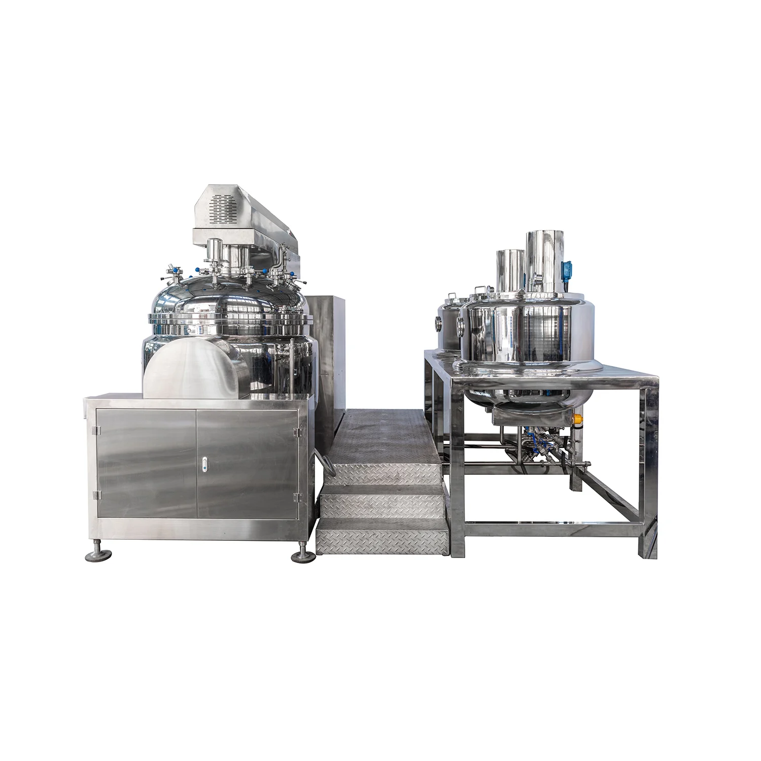 MH homogeneizador Stainless Steel Vacuum Reactor shampoo Toothpaste emulsifying homogenizer machine Cosmetic homogenizing